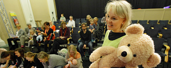 HKO:n kummilapsiprojektia. Kuva: Heikki Tuuli.